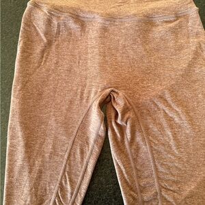 P'tula Bare Leggings Bottoms in Sienna/light brown color